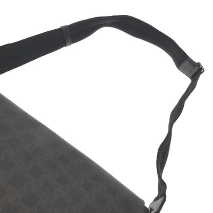 【中古品】【レディース】 DUNHILL ダンヒル D-EIGHT MESSENGER BAG BROWN BLACK メッセンジャー バッグ カバン 188-260923-rt-17-tagh カラー：ダークブラウン 万代Net店