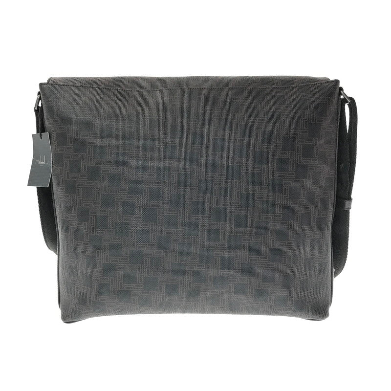 【中古品】【レディース】 DUNHILL ダンヒル D-EIGHT MESSENGER BAG BROWN BLACK メッセンジャー バッグ カバン 188-260923-rt-17-tagh カラー：ダークブラウン 万代Net店