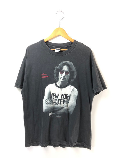 【現状渡し品】【メンズ】 WINTERLAND ウィンターランド JOHN LENNON NEW YORK CITY S/S TEE ジョンレノン Tシャツ 半袖Tシャツ 146-260909-na-03-tagh サイズ：L カラー：ブラック 万代Net店
