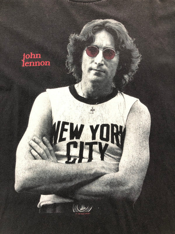 【現状渡し品】【メンズ】 WINTERLAND ウィンターランド JOHN LENNON NEW YORK CITY S/S TEE ジョンレノン Tシャツ 半袖Tシャツ 146-260909-na-03-tagh サイズ：L カラー：ブラック 万代Net店