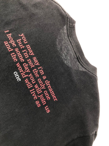 【現状渡し品】【メンズ】 WINTERLAND ウィンターランド JOHN LENNON NEW YORK CITY S/S TEE ジョンレノン Tシャツ 半袖Tシャツ 146-260909-na-03-tagh サイズ：L カラー：ブラック 万代Net店
