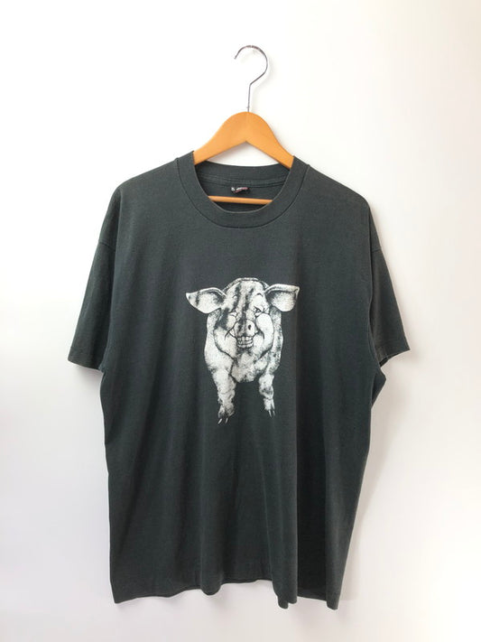 【現状渡し品】【メンズ】 USED 90'S SOCK AND ROLL CORP S/S PRINT TEE プリントTシャツ 半袖Tシャツ 146-260909-na-01-tagh サイズ：XL カラー：ブラック 万代Net店