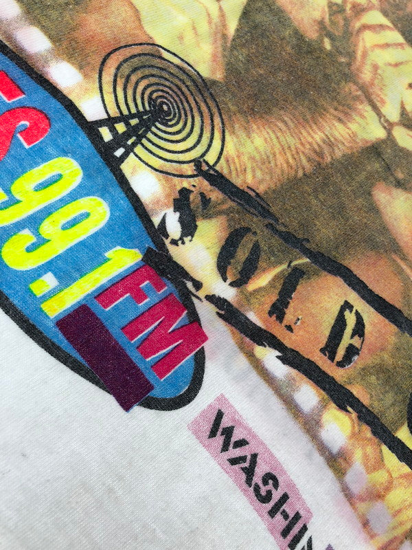 【現状渡し品】【メンズ】 USED 90'S THE HFSTIVAL PRINT S/S TEE 90年代 プリント Tシャツ 半袖Tシャツ 146-260909-na-05-tagh サイズ：サイズ不明 下記参照 カラー：ホワイト 万代Net店