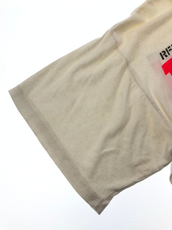 【現状渡し品】【メンズ】 USED 90'S THE HFSTIVAL PRINT S/S TEE 90年代 プリント Tシャツ 半袖Tシャツ 146-260909-na-05-tagh サイズ：サイズ不明 下記参照 カラー：ホワイト 万代Net店