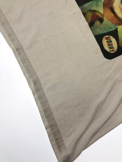 【現状渡し品】【メンズ】 HANES ヘインズ 00'S MAD MAGAZINE GEORGE BUSH PARODY TEE 00年代 ジョージ ブッシュ パロディ Tシャツ 半袖Tシャツ 146-260909-na-02-tagh サイズ：XL カラー：ホワイト 万代Net店