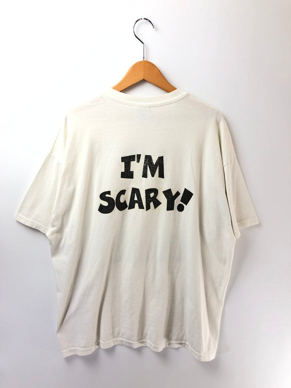 【現状渡し品】【メンズ】 HANES ヘインズ 00'S MAD MAGAZINE GEORGE BUSH PARODY TEE 00年代 ジョージ ブッシュ パロディ Tシャツ 半袖Tシャツ 146-260909-na-02-tagh サイズ：XL カラー：ホワイト 万代Net店