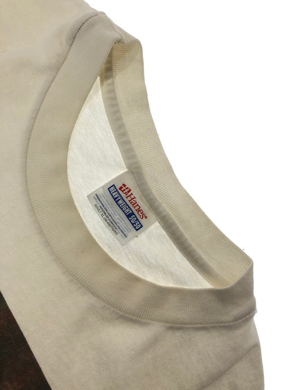【現状渡し品】【メンズ】 HANES ヘインズ 00'S MAD MAGAZINE GEORGE BUSH PARODY TEE 00年代 ジョージ ブッシュ パロディ Tシャツ 半袖Tシャツ 146-260909-na-02-tagh サイズ：XL カラー：ホワイト 万代Net店