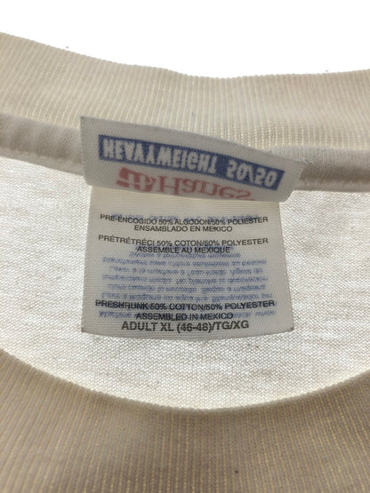 【現状渡し品】【メンズ】 HANES ヘインズ 00'S MAD MAGAZINE GEORGE BUSH PARODY TEE 00年代 ジョージ ブッシュ パロディ Tシャツ 半袖Tシャツ 146-260909-na-02-tagh サイズ：XL カラー：ホワイト 万代Net店