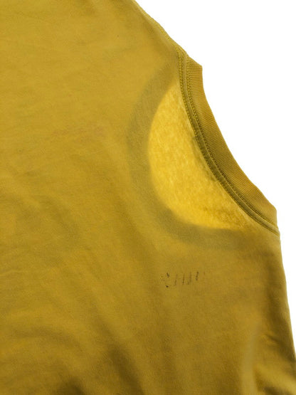 【現状渡し品】【メンズ】 STEVE&BARRY'S スティーブ アンド バリーズ OPERATION S/S TEE オペレーション Tシャツ 半袖Tシャツ 146-260909-na-04-tagh サイズ：M カラー：イエロー 万代Net店
