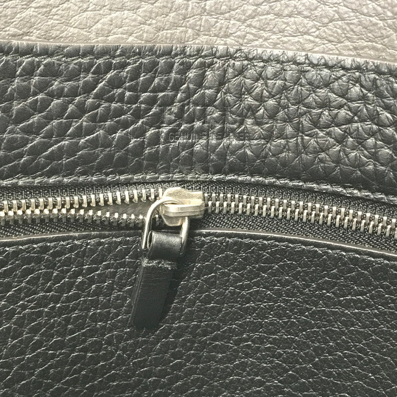 【中古品】【レディース】 FURLA フルラ GIOVE LEATHER TOTE BAG BLACK M07 レザートート バッグ カバン 180-260923-rt-18-tagh カラー：ブラック 万代Net店