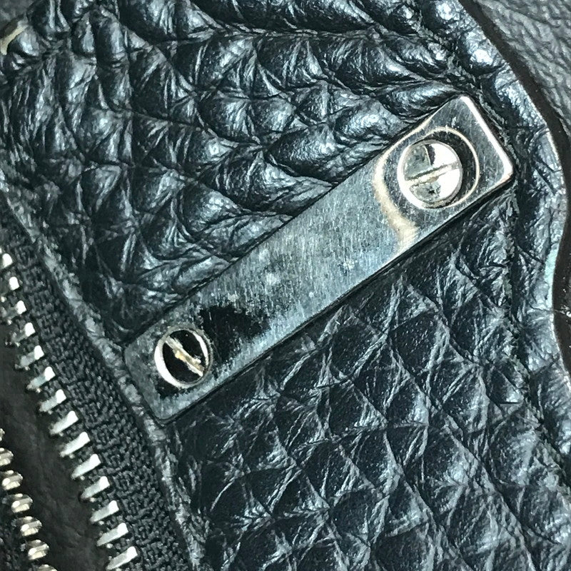 【中古品】【レディース】 FURLA フルラ GIOVE LEATHER TOTE BAG BLACK M07 レザートート バッグ カバン 180-260923-rt-18-tagh カラー：ブラック 万代Net店