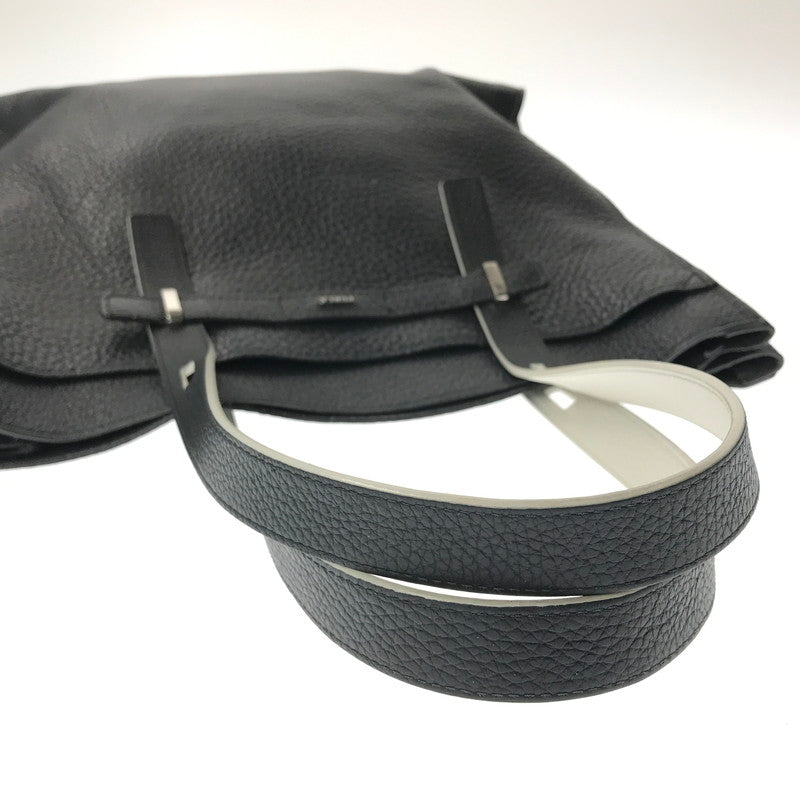 【中古品】【レディース】 FURLA フルラ GIOVE LEATHER TOTE BAG BLACK M07 レザートート バッグ カバン 180-260923-rt-18-tagh カラー：ブラック 万代Net店