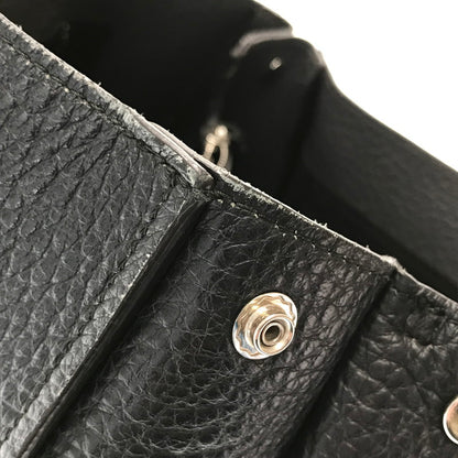 【中古品】【レディース】 FURLA フルラ GIOVE LEATHER TOTE BAG BLACK M07 レザートート バッグ カバン 180-260923-rt-18-tagh カラー：ブラック 万代Net店