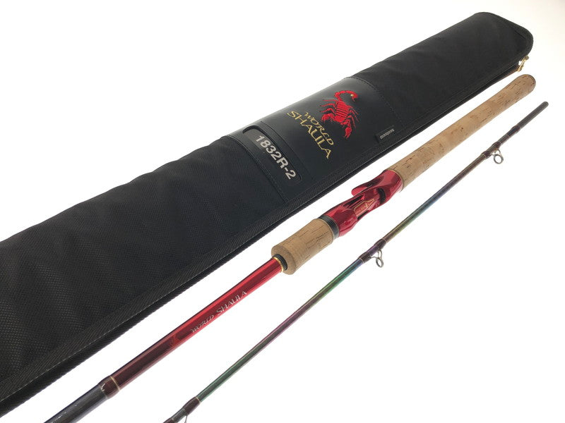 【中古品】 SHIMANO シマノ 18ワールドシャウラ 1832R-2 ベイトロッド 釣り 釣り具等 【代金引換不可】【佐川急便発送】 133-261008-rt-05-tagh 万代Net店