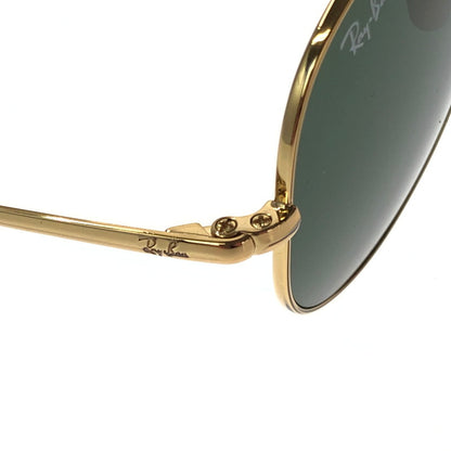 【中古品】【メンズ】 RAY-BAN レイバン AVIATOR METAL II GOLD GREEN RB3689 アヴィエーター メタル 2 サングラス アイウェア アクセサリー 203-260912-rt-19-tagh サイズ：58ロ14 140 カラー：ゴールド/グリーン 万代Net店