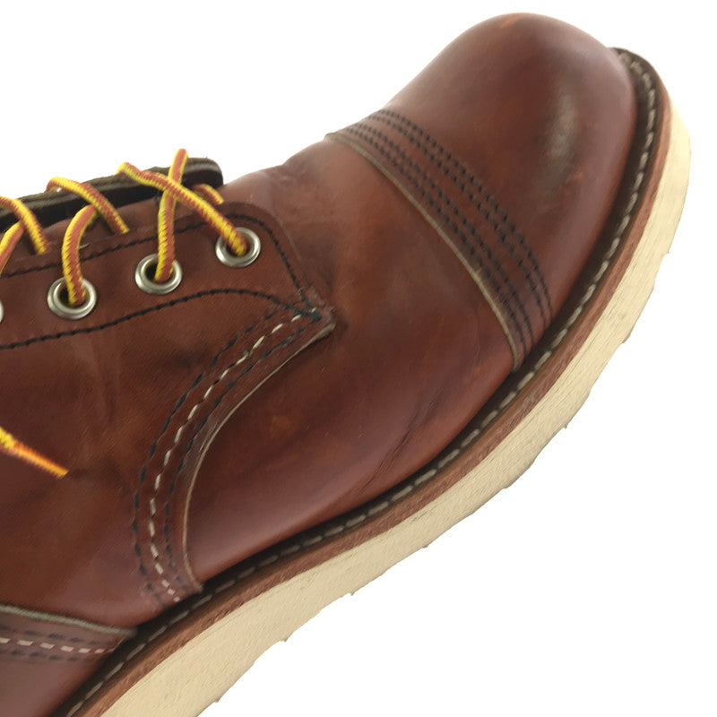 【中古品】【メンズ】 RED WING レッドウィング IRON RANGER TRACTION TRED ORO LEGACY 8089 24年製 アイアン レンジャー ブーツ 靴 164-260913-rt-38-tagh サイズ：24.5ｃｍ UD6.5D カラー：ブラウン 万代Net店