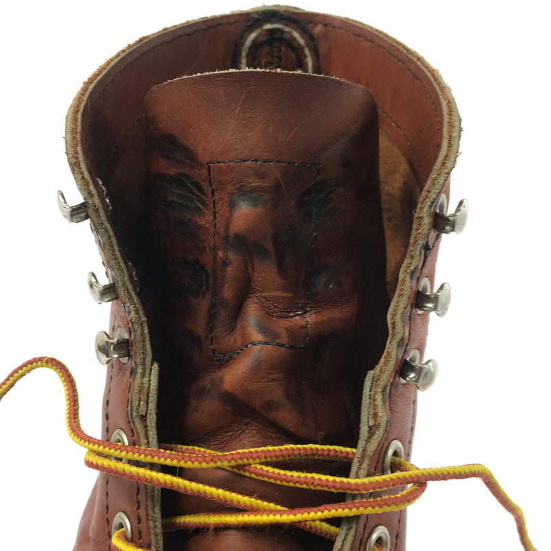 【中古品】【メンズ】 RED WING レッドウィング IRON RANGER TRACTION TRED ORO LEGACY 8089 24年製 アイアン レンジャー ブーツ 靴 164-260913-rt-38-tagh サイズ：24.5ｃｍ UD6.5D カラー：ブラウン 万代Net店