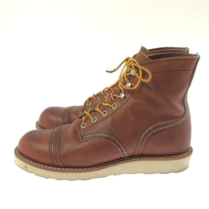 【中古品】【メンズ】 RED WING レッドウィング IRON RANGER TRACTION TRED ORO LEGACY 8089 24年製 アイアン レンジャー ブーツ 靴 164-260913-rt-38-tagh サイズ：24.5ｃｍ UD6.5D カラー：ブラウン 万代Net店
