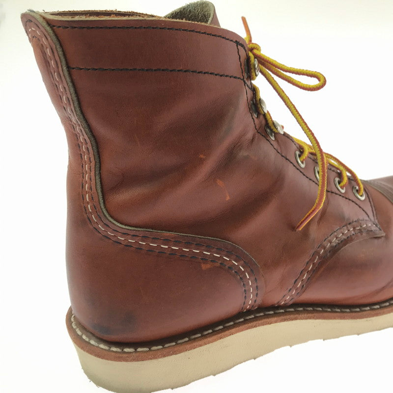 【中古品】【メンズ】 RED WING レッドウィング IRON RANGER TRACTION TRED ORO LEGACY 8089 24年製 アイアン レンジャー ブーツ 靴 164-260913-rt-38-tagh サイズ：24.5ｃｍ UD6.5D カラー：ブラウン 万代Net店