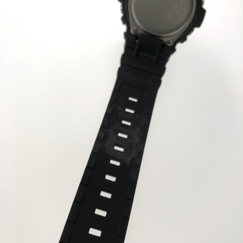 【中古品】【メンズ】 G-SHOCK ジーショック AWG-100 M100 SERIES AWG-M100A-1AJF 電波ソーラー アナデジ 腕時計 196-260912-rt-12-tagh カラー：ブラック 万代Net店