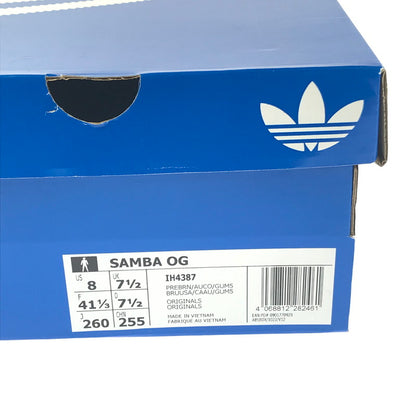 【中古品】【メンズ】 ADIDAS アディダス SAMBA OG BROWN IH4387 サンバ オージー スニーカー 靴 161-260913-rt-24-tagh サイズ：26cm US8 カラー：ブラウン 万代Net店