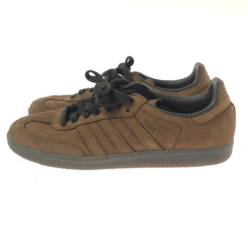 【中古品】【メンズ】 ADIDAS アディダス SAMBA OG BROWN IH4387 サンバ オージー スニーカー 靴 161-260913-rt-24-tagh サイズ：26cm US8 カラー：ブラウン 万代Net店