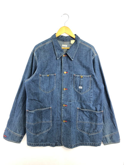 【中古品】【メンズ】 SUGAR CANE シュガーケーン CANE'S DENIM COVERALLS デニム カバーオール ライトアウター 145-260912-na-12-tagh サイズ：40 カラー：インディゴ 万代Net店