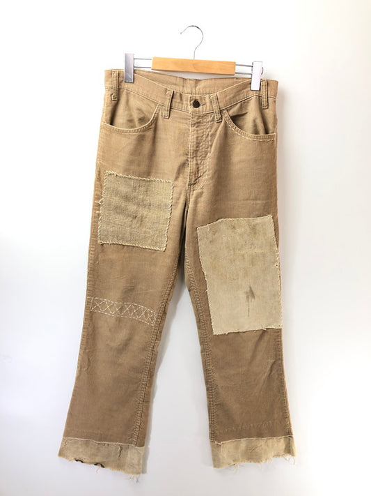 【中古品】【メンズ】 LEVI'S リーバイス 70's～80's CORDUROY PANTS 70～80年代 コーデュロイ パンツ 3刻印 TALONジッパー 白タブ 157-260909-rt-17-tagh サイズ：不明 下記参照 カラー：ブラウン 万代Net店