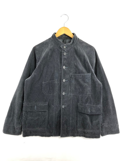 【中古品】【メンズ】 OMNIGOD オムニゴッド 58-181H 9Wコール スタンドカラー レイルウェイ ジャケット アウター 147-260912-na-14-tagh サイズ：3 カラー：グレー系 万代Net店