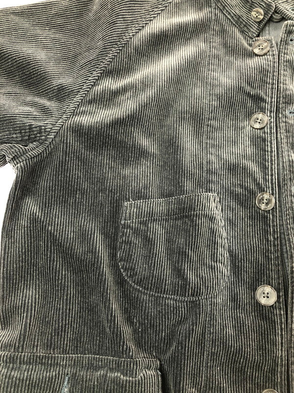 【中古品】【メンズ】 OMNIGOD オムニゴッド 58-181H 9Wコール スタンドカラー レイルウェイ ジャケット アウター 147-260912-na-14-tagh サイズ：3 カラー：グレー系 万代Net店