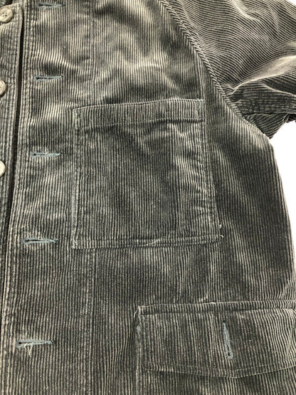 【中古品】【メンズ】 OMNIGOD オムニゴッド 58-181H 9Wコール スタンドカラー レイルウェイ ジャケット アウター 147-260912-na-14-tagh サイズ：3 カラー：グレー系 万代Net店