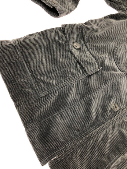 【中古品】【メンズ】 OMNIGOD オムニゴッド 58-181H 9Wコール スタンドカラー レイルウェイ ジャケット アウター 147-260912-na-14-tagh サイズ：3 カラー：グレー系 万代Net店