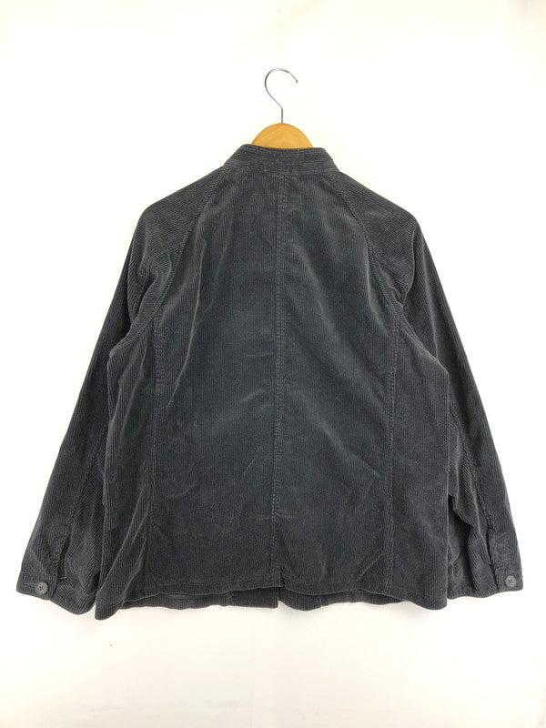【中古品】【メンズ】 OMNIGOD オムニゴッド 58-181H 9Wコール スタンドカラー レイルウェイ ジャケット アウター 147-260912-na-14-tagh サイズ：3 カラー：グレー系 万代Net店