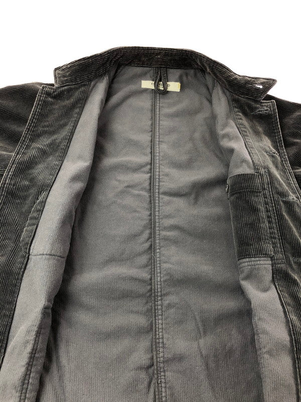 【中古品】【メンズ】 OMNIGOD オムニゴッド 58-181H 9Wコール スタンドカラー レイルウェイ ジャケット アウター 147-260912-na-14-tagh サイズ：3 カラー：グレー系 万代Net店