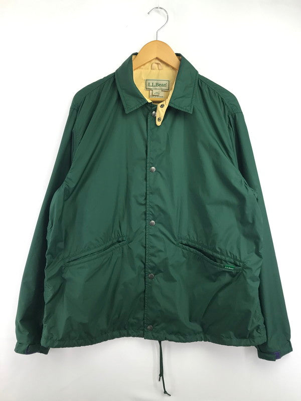 【中古品】【メンズ】 L.L.BEAN エルエルビーン LINED COACH JACKET 3175-1021 コーチジャケット ライトアウター 144-260912-na-37-tagh サイズ：M カラー：グリーン 万代Net店
