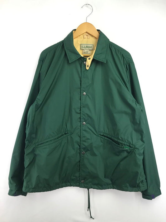 【中古品】【メンズ】 L.L.BEAN エルエルビーン LINED COACH JACKET 3175-1021 コーチジャケット ライトアウター 144-260912-na-37-tagh サイズ：M カラー：グリーン 万代Net店