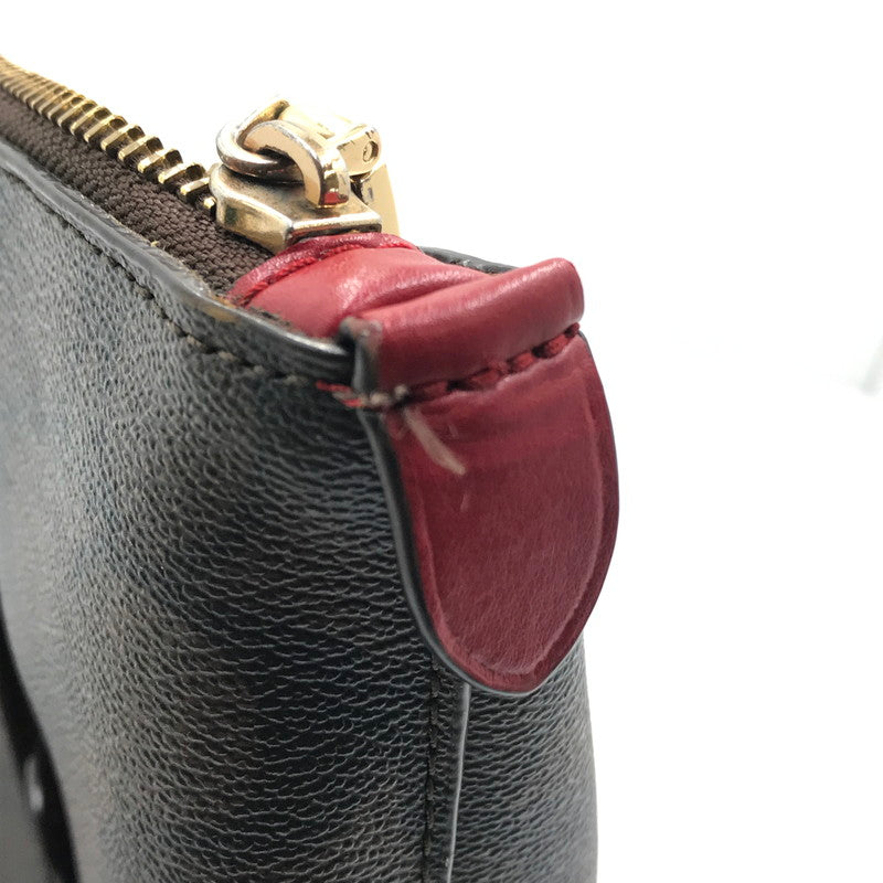 【中古品】【レディース】 COACH コーチ SIGNATURE TOTEBAG 2178-79609 シグネチャー トートバッグ カバン 180-260927-na-09-tagh カラー：ブラウン/レッド 万代Net店