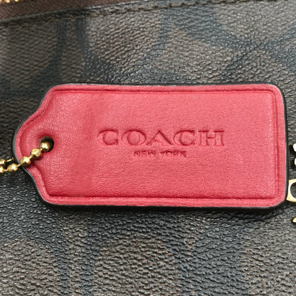 【中古品】【レディース】 COACH コーチ SIGNATURE TOTEBAG 2178-79609 シグネチャー トートバッグ カバン 180-260927-na-09-tagh カラー：ブラウン/レッド 万代Net店