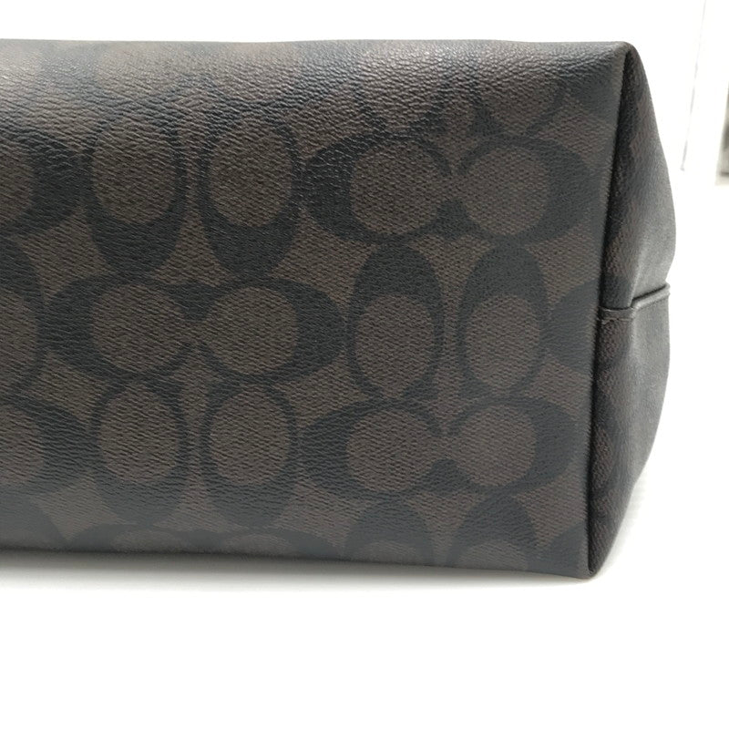 【中古品】【レディース】 COACH コーチ SIGNATURE TOTEBAG 2178-79609 シグネチャー トートバッグ カバン 180-260927-na-09-tagh カラー：ブラウン/レッド 万代Net店