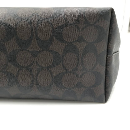 【中古品】【レディース】 COACH コーチ SIGNATURE TOTEBAG 2178-79609 シグネチャー トートバッグ カバン 180-260927-na-09-tagh カラー：ブラウン/レッド 万代Net店