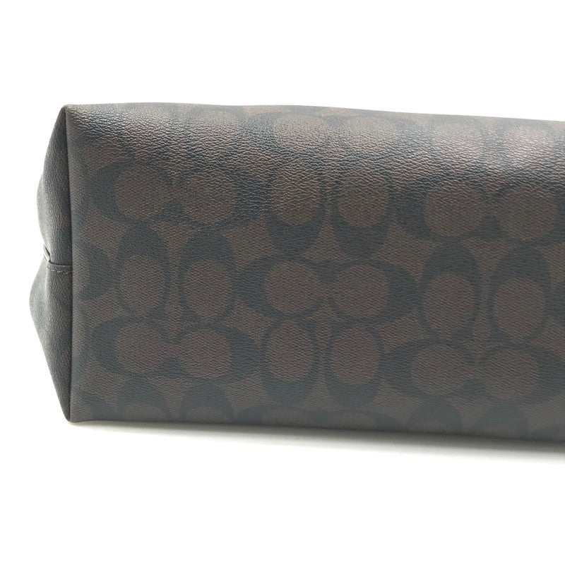 【中古品】【レディース】 COACH コーチ SIGNATURE TOTEBAG 2178-79609 シグネチャー トートバッグ カバン 180-260927-na-09-tagh カラー：ブラウン/レッド 万代Net店