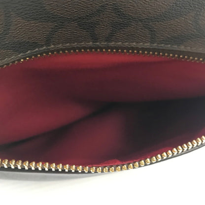 【中古品】【レディース】 COACH コーチ SIGNATURE TOTEBAG 2178-79609 シグネチャー トートバッグ カバン 180-260927-na-09-tagh カラー：ブラウン/レッド 万代Net店