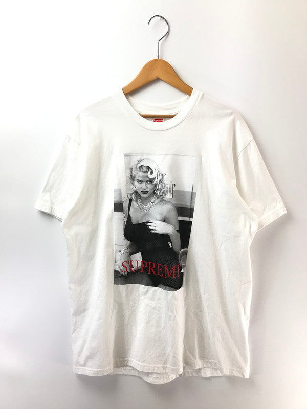 【中古品】【メンズ】 SUPREME シュプリーム 21SS ANNA NICOLE SMITH TEE アンナ ニコル スミス Tシャツ 半袖Tシャツ 149-260914-na-01-tagh サイズ：L カラー：ホワイト 万代Net店