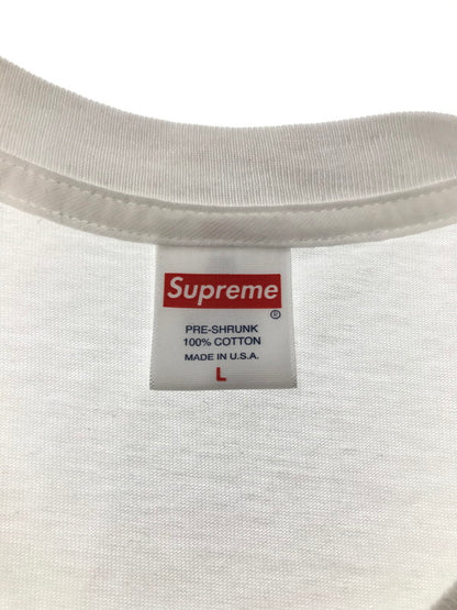 【中古品】【メンズ】 SUPREME シュプリーム 21SS ANNA NICOLE SMITH TEE アンナ ニコル スミス Tシャツ 半袖Tシャツ 149-260914-na-01-tagh サイズ：L カラー：ホワイト 万代Net店