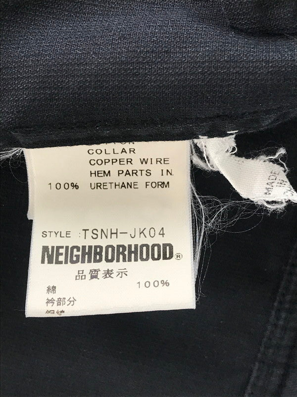【中古品】【メンズ】 NEIGHBORHOOD ネイバーフッド THUNDER BOLT COTTON RIDERS JACKET SNH-JK04 04MODEL サンダーボルト コットン ライダースジャケット アウター 142-260912-na-31-tagh サイズ：L カラー：ブラック 万代Net店