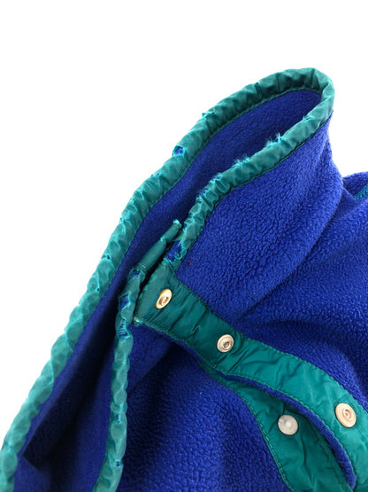 【現状渡し品】【メンズ】 L.L.BEAN エルエルビーン 80'S SNAP-T FLEECE PULLOVER 80年代 スナップT フリースプルオーバー アウター 146-260912-na-15-tagh サイズ：サイズ不明 下記参照 カラー：ブルー 万代Net店