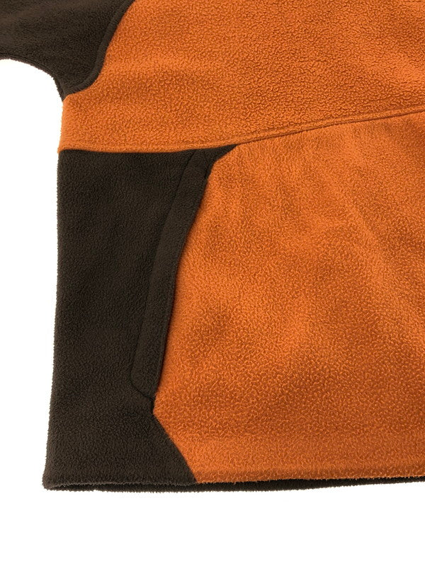 【現状渡し品】【メンズ】 OAKLEY オークリー HALF ZIP FLEECE PULLOVER ハーフジップ フリース プルオーバー アウター 146-260912-na-16-tagh サイズ：サイズ不明 下記参照 カラー：オレンジ/ブラウン 万代Net店