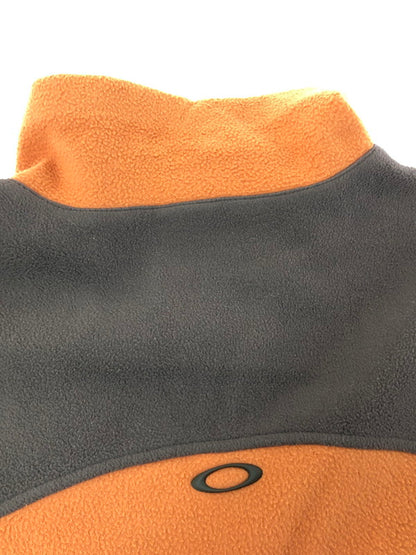 【現状渡し品】【メンズ】 OAKLEY オークリー HALF ZIP FLEECE PULLOVER ハーフジップ フリース プルオーバー アウター 146-260912-na-16-tagh サイズ：サイズ不明 下記参照 カラー：オレンジ/ブラウン 万代Net店