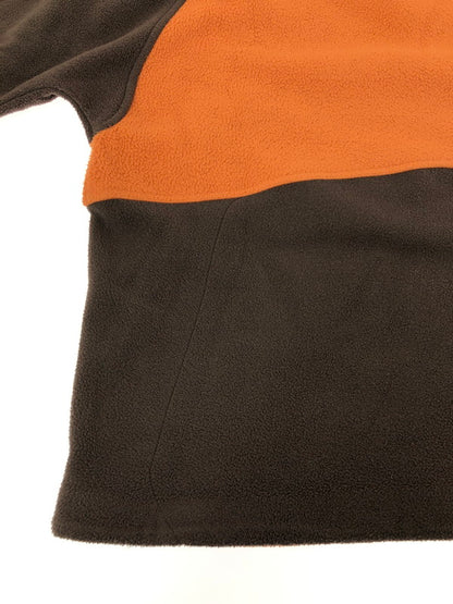 【現状渡し品】【メンズ】 OAKLEY オークリー HALF ZIP FLEECE PULLOVER ハーフジップ フリース プルオーバー アウター 146-260912-na-16-tagh サイズ：サイズ不明 下記参照 カラー：オレンジ/ブラウン 万代Net店