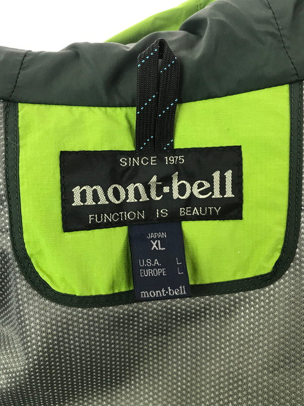 【中古品】【メンズ】 MONT-BELL モンベル STORM JACKET 1102408 ストームジャケット ナイロンジャケット ライトアウター 144-260912-na-34-tagh サイズ：XL カラー：グリーン 万代Net店